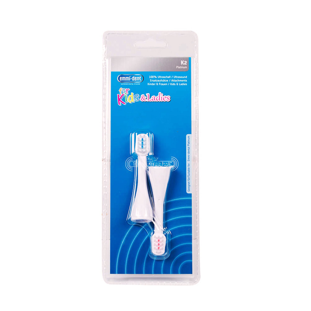 Насадка для электрической зубной щетки Emmi-Dent Platinum S2 2 шт