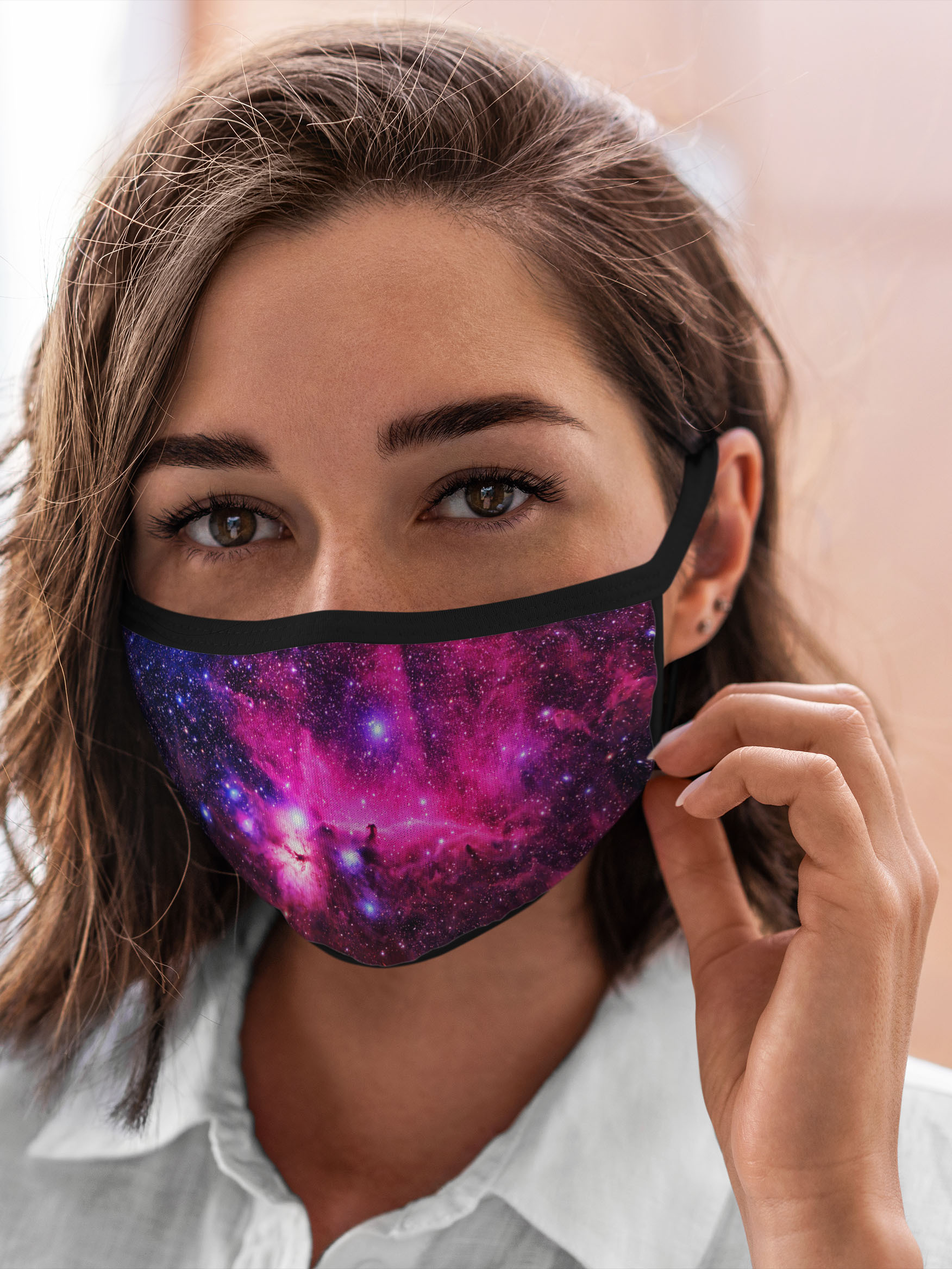 

Многоразовая маска унисекс Burnettie Космос, Разноцветный, Космос