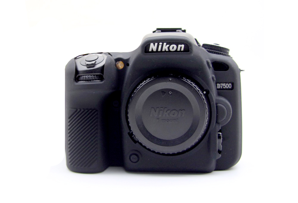 Силиконовый чехол MyPads для фотоаппарата Nikon D7500 черный
