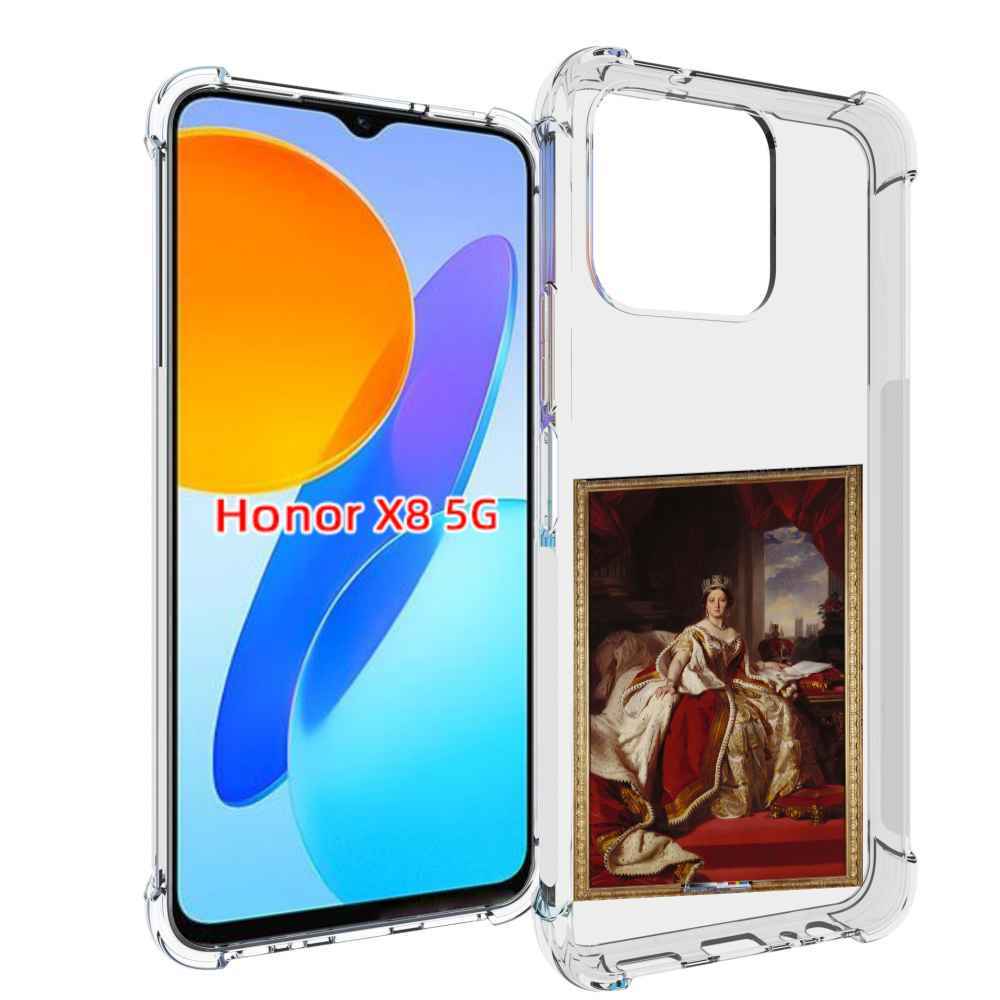 

Чехол MyPads елизавета-2 для Honor X8 5G, Прозрачный, Tocco