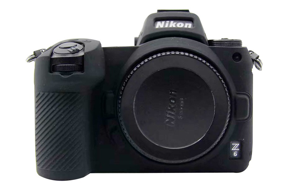 Силиконовый чехол MyPads для фотоаппарата Nikon Z6/ Z7 черный