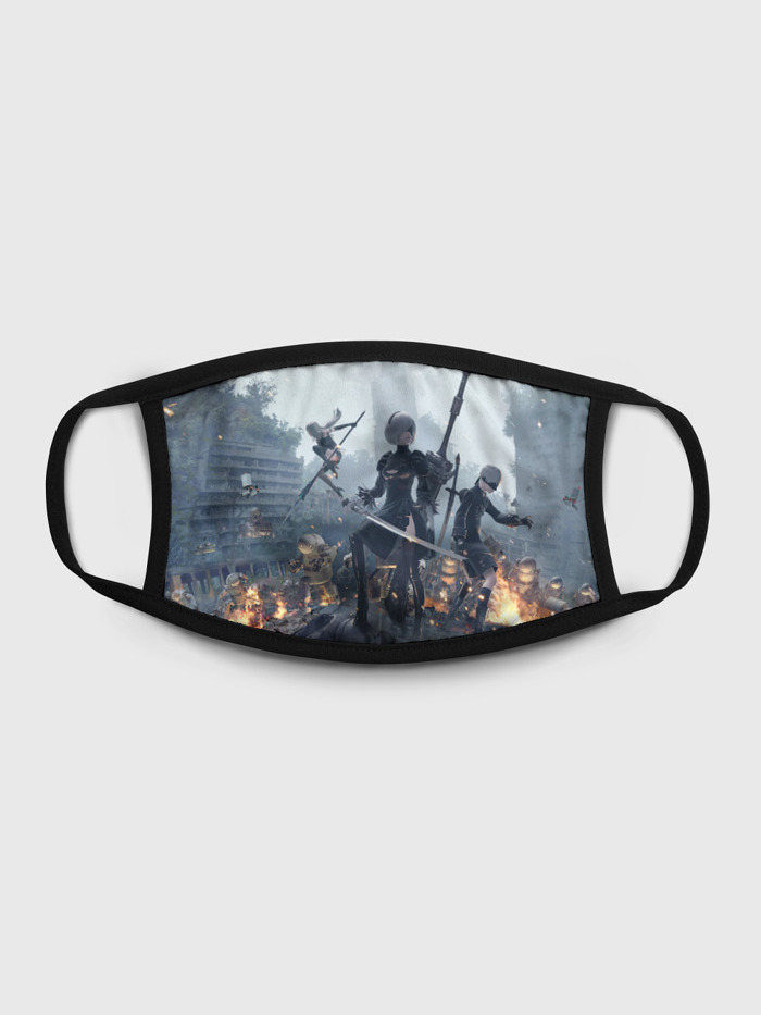 

Многоразовая маска унисекс Burnettie Nier Automata, Разноцветный, Nier Automata