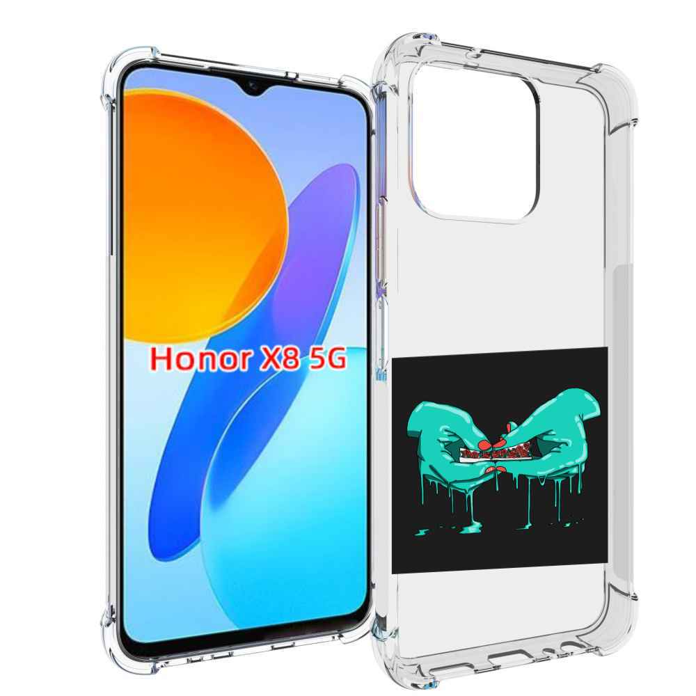 

Чехол MyPads закручиваю-розочки для Honor X8 5G, Прозрачный, Tocco
