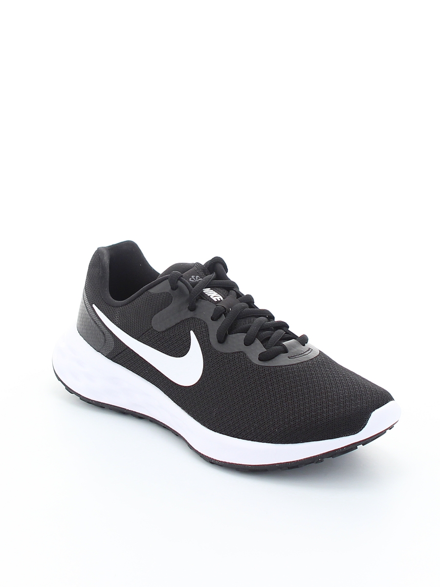

Кроссовки мужские Nike Revolution 6Nn черные 8.5 UK, Revolution 6Nn