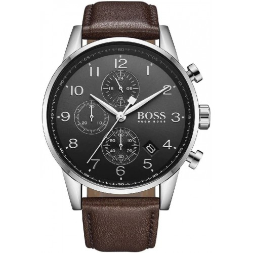 

Наручные часы мужские HUGO BOSS HB1513494 коричневые, HB1513494