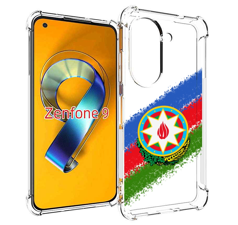 

Чехол MyPads герб флаг Азербайджана для Asus Zenfone 9 (AI2202), Прозрачный, Tocco
