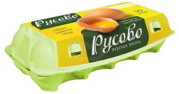

Яйцо куриное Русово СО 10 шт