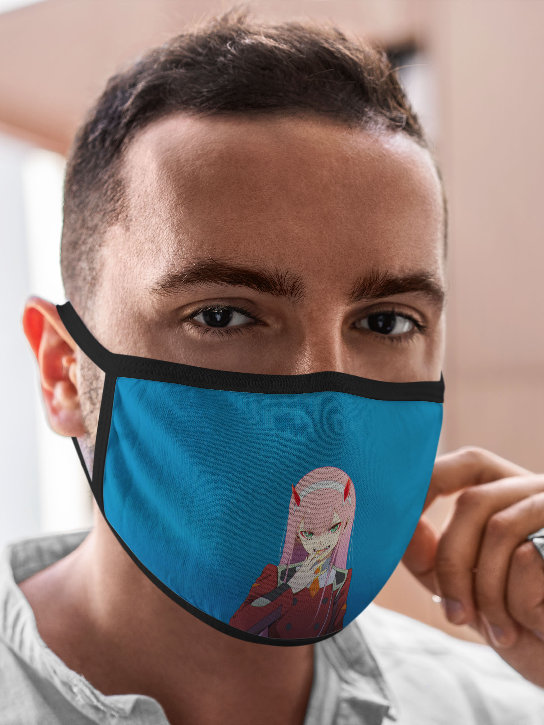 

Многоразовая маска унисекс Burnettie Darliing On Blue, Разноцветный, Darliing On Blue
