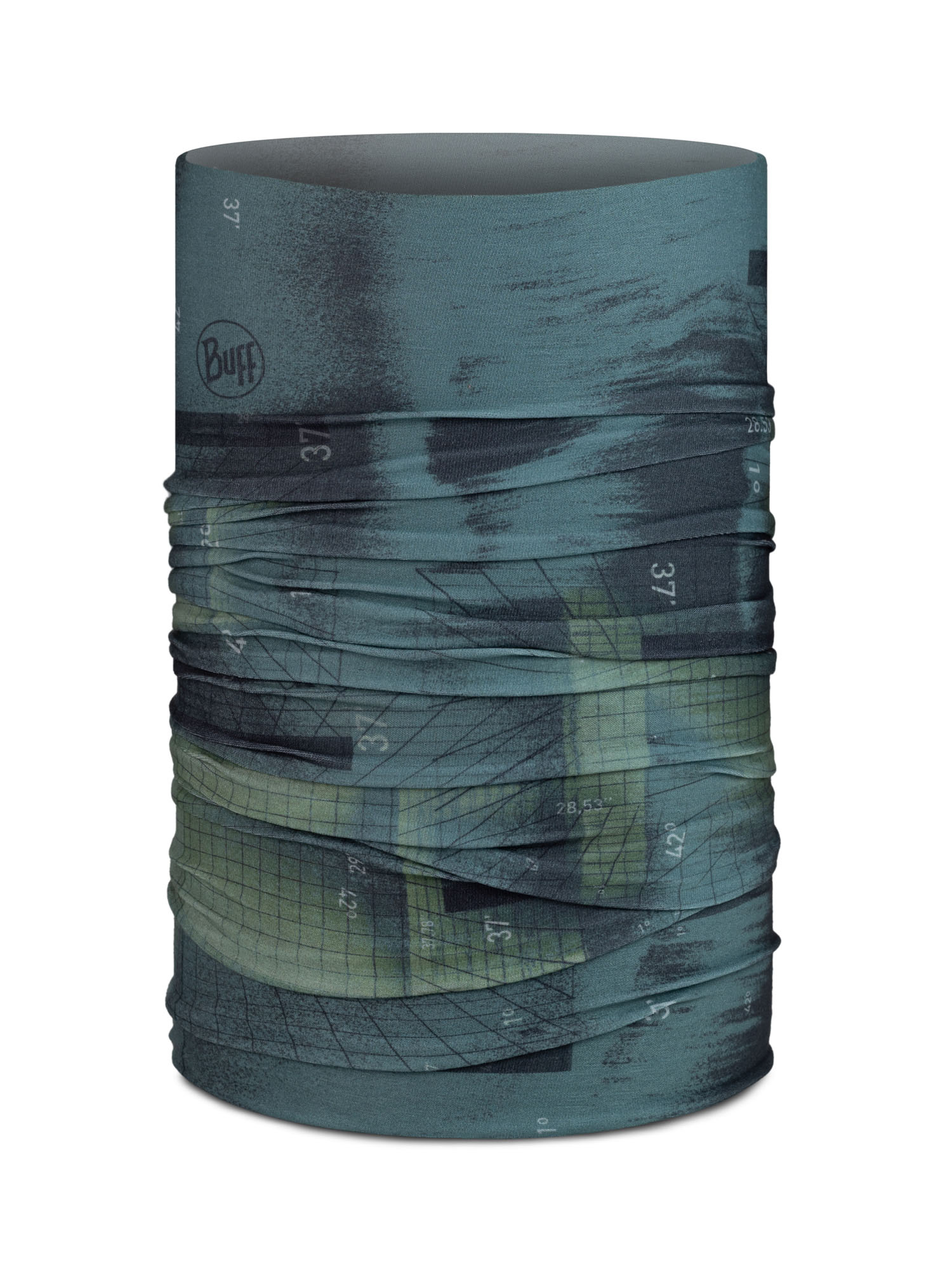 

Бандана Buff Original Alock Silversage (Us:б/Р) 2024, Серый;синий, Original