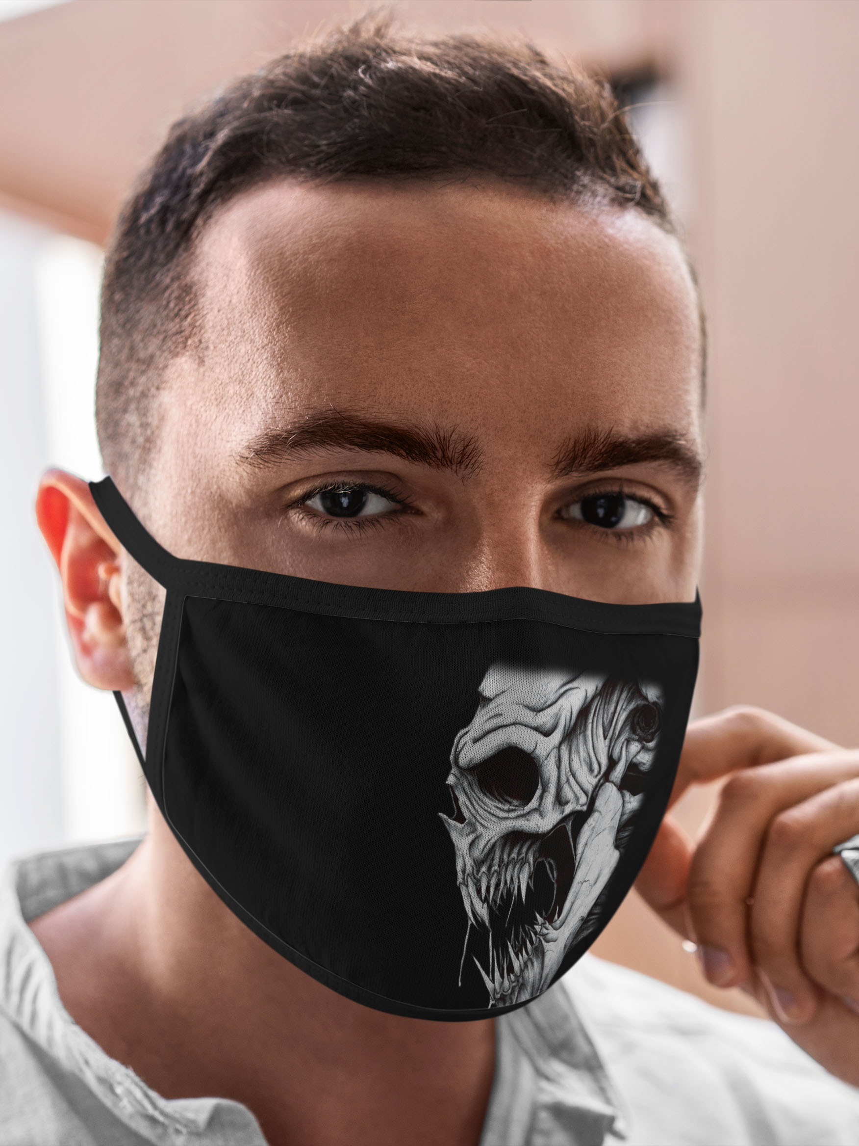 

Многоразовая маска унисекс Burnettie Черепа Череп Skull Z, Разноцветный, Черепа Череп Skull Z