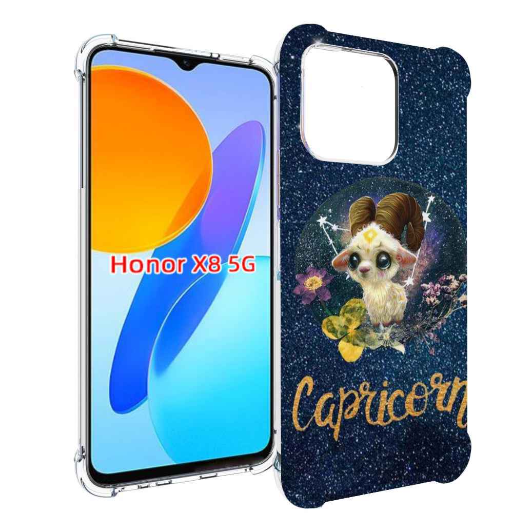 

Чехол MyPads знак зодиака козерог 3 для Honor X8 5G, Прозрачный, Tocco