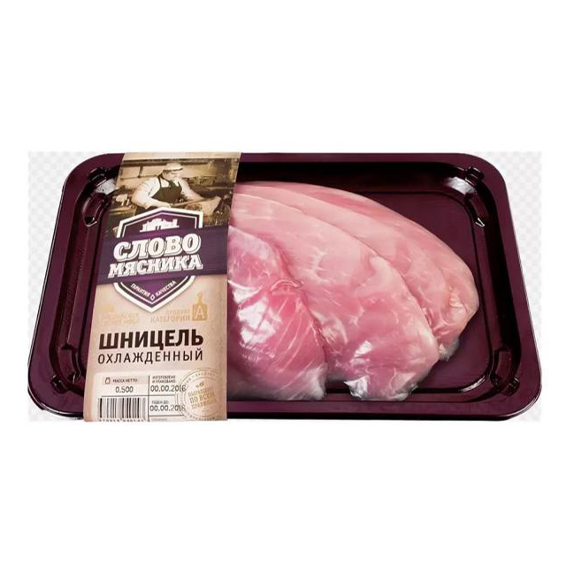 

Шницель свиной Слово мясника охлажденный 450 г