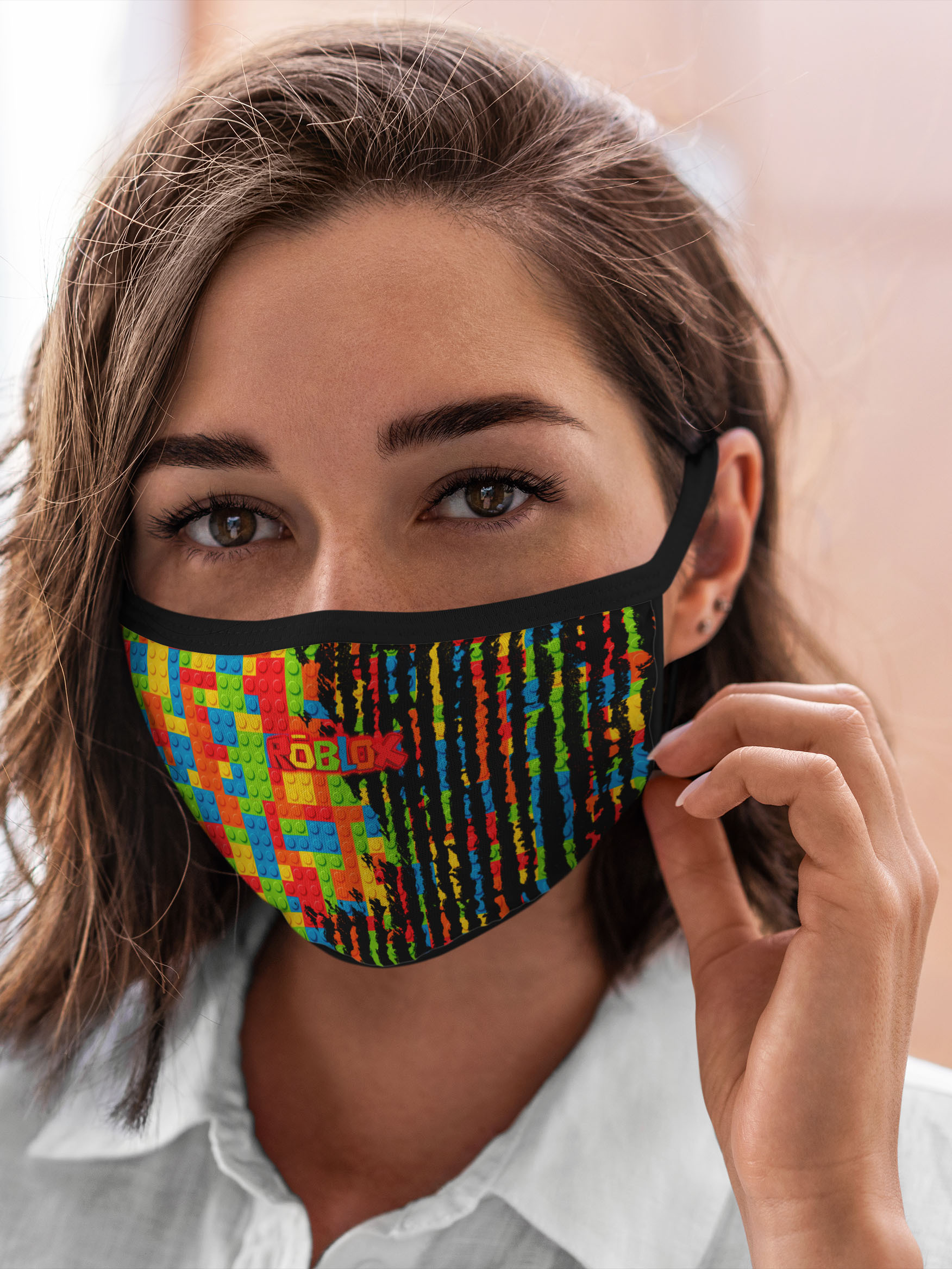 

Многоразовая маска унисекс Burnettie Roblox, Разноцветный, Roblox