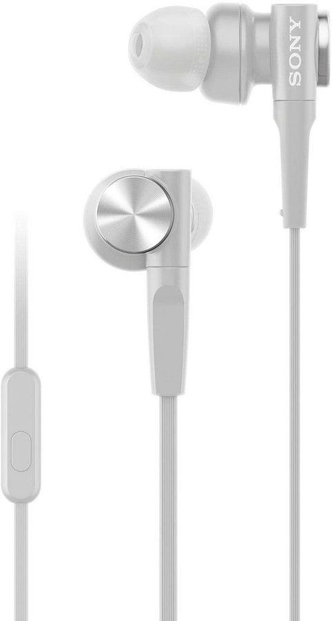 фото Наушники sony mdr-xb55ap white