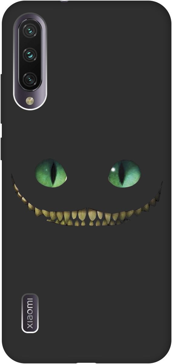 

Чехол на Xiaomi Mi A3 "Cheshire Cat" черный, Черный;зеленый, 0