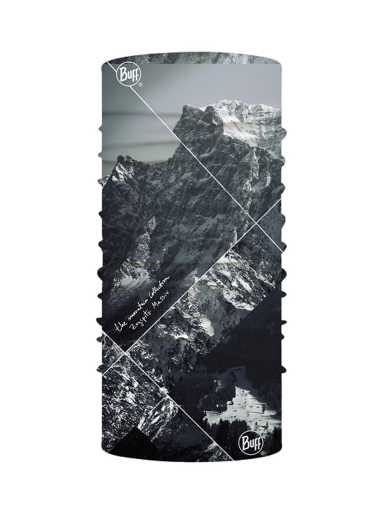 

Бандана Buff Original Zugspitz Massiv (Us:б/Р) 2024-25, Серый;черный, Original
