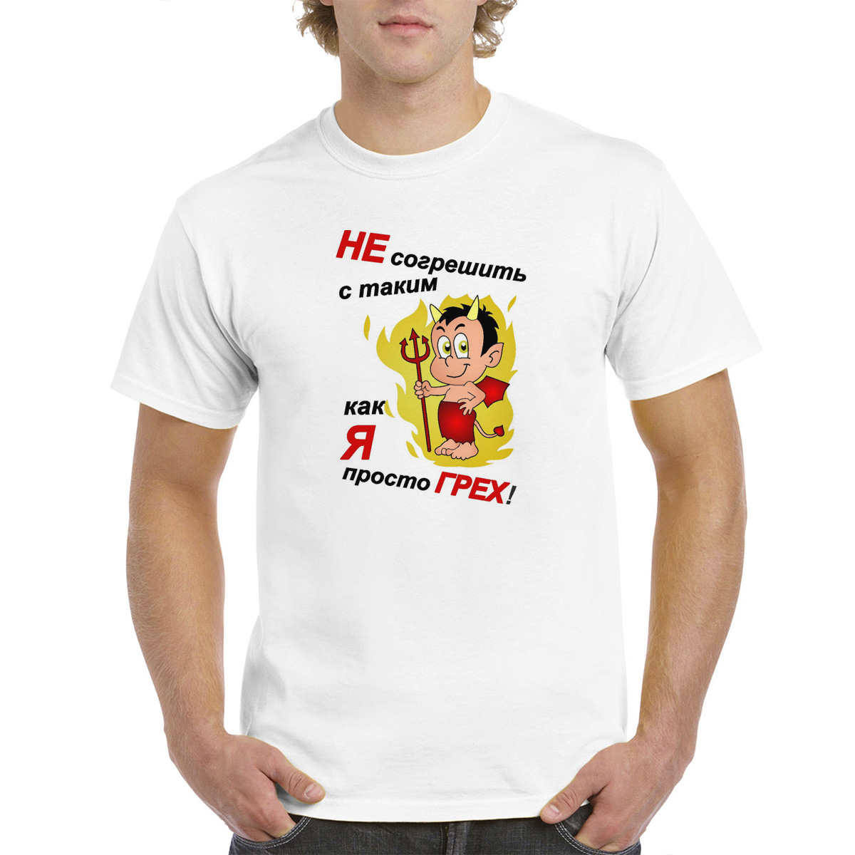 

Футболка унисекс CoolPodarok M0114172 белая 44 RU, Белый, M0114172