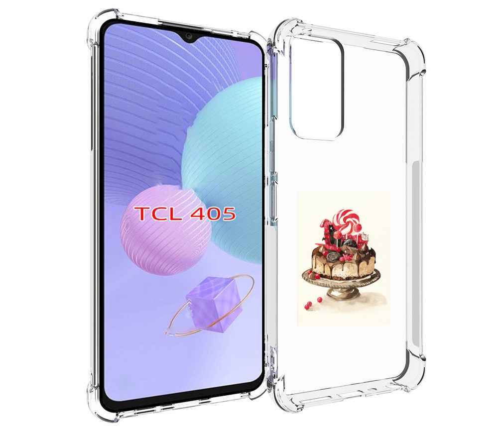 

Чехол MyPads вкусный торт для TCL 405, Tocco