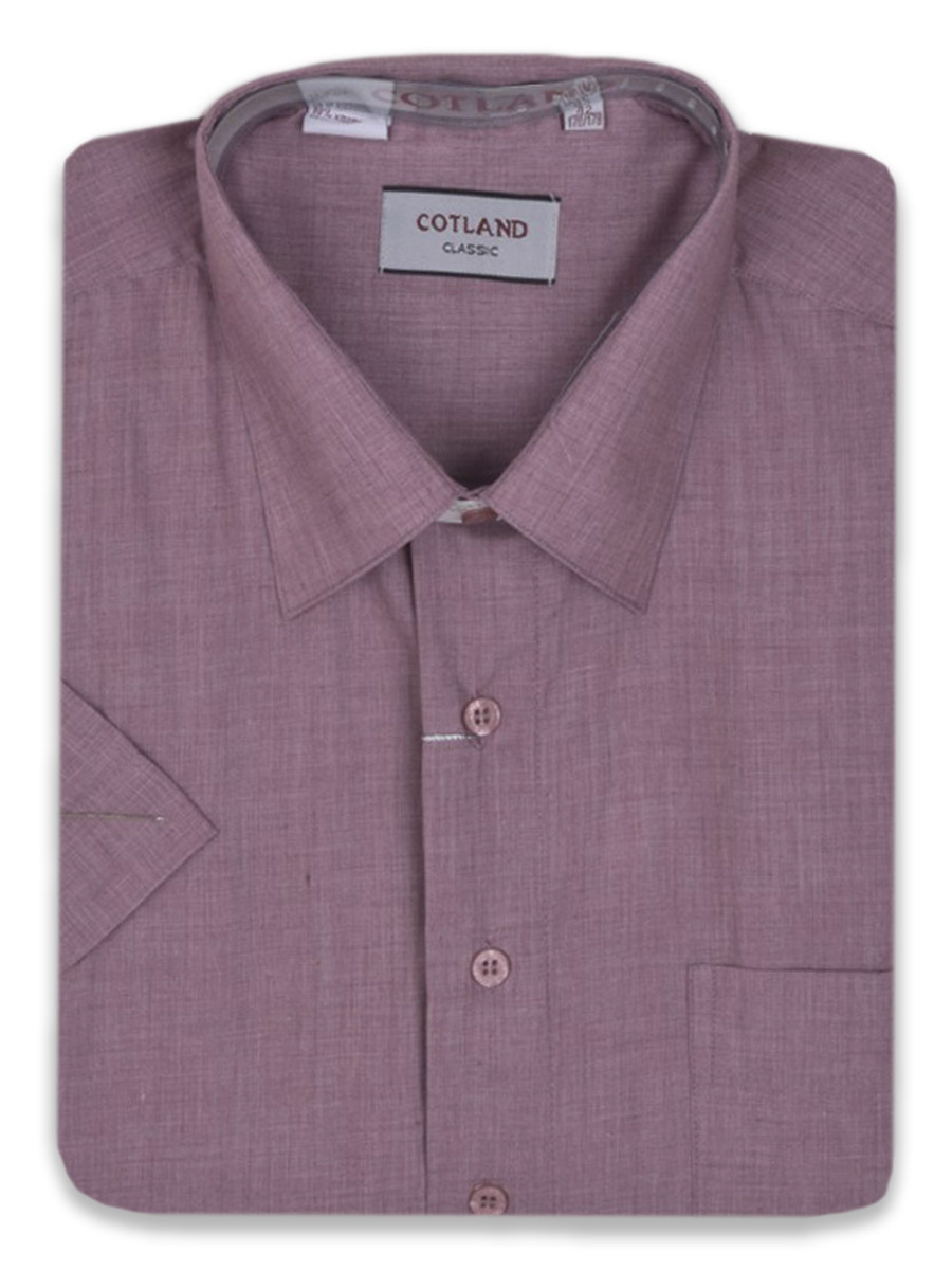 Рубашка мужская Cotland 485-13-K красная 44/178-186