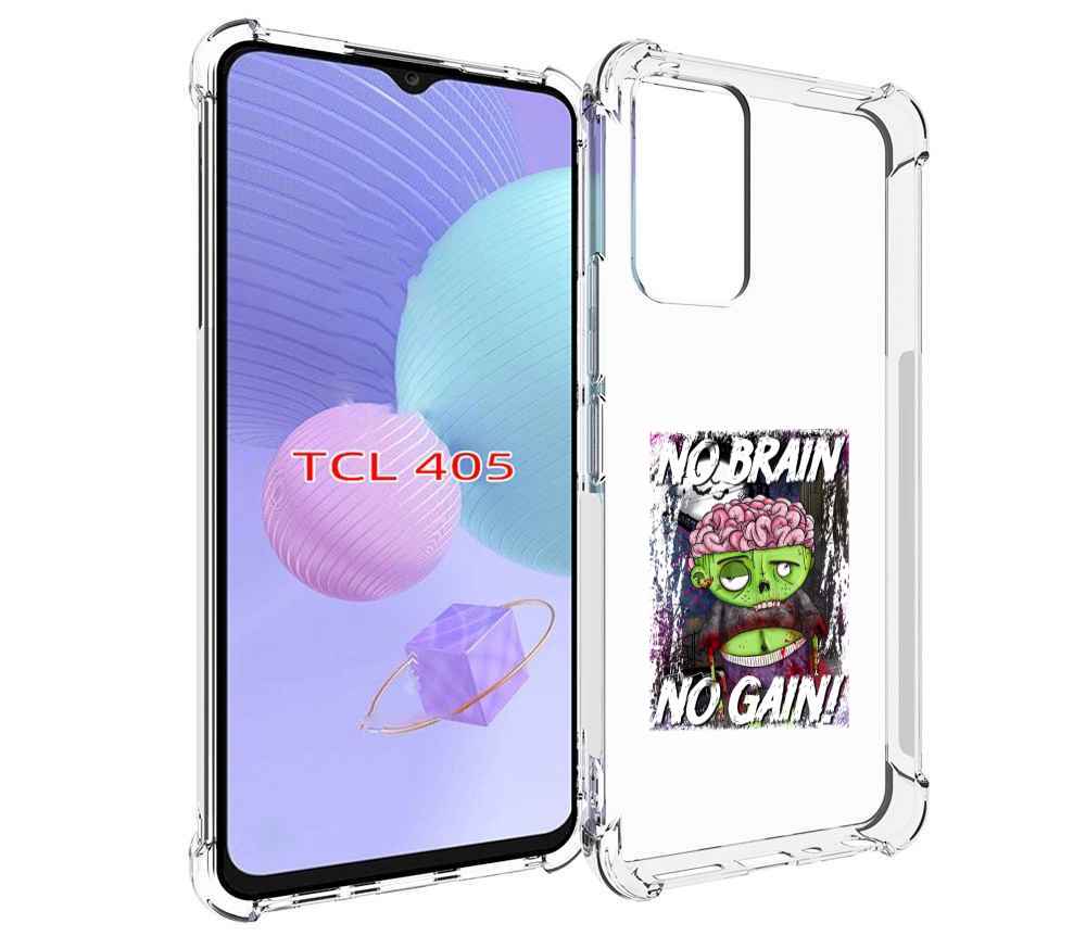 

Чехол MyPads глупый зомби для TCL 405, Tocco