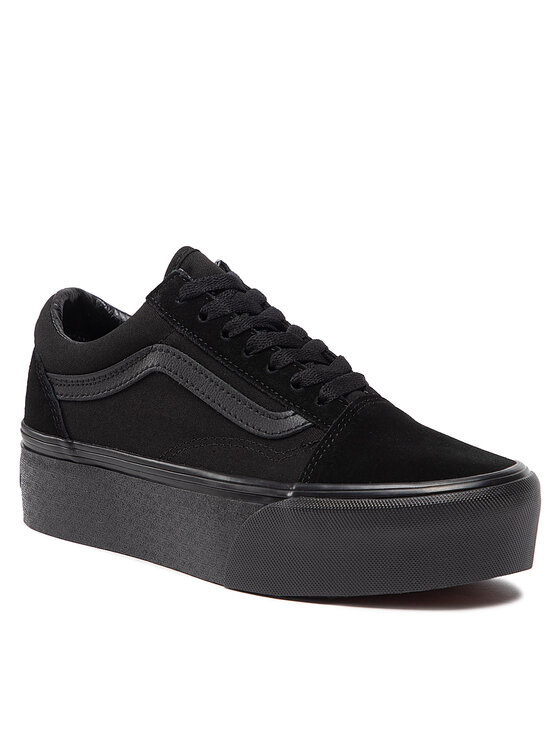 

Кеды Old Skool Stac VN0A7Q5MBKA1 Vans Черный 36 EU, Old Skool Stac VN0A7Q5MBKA1