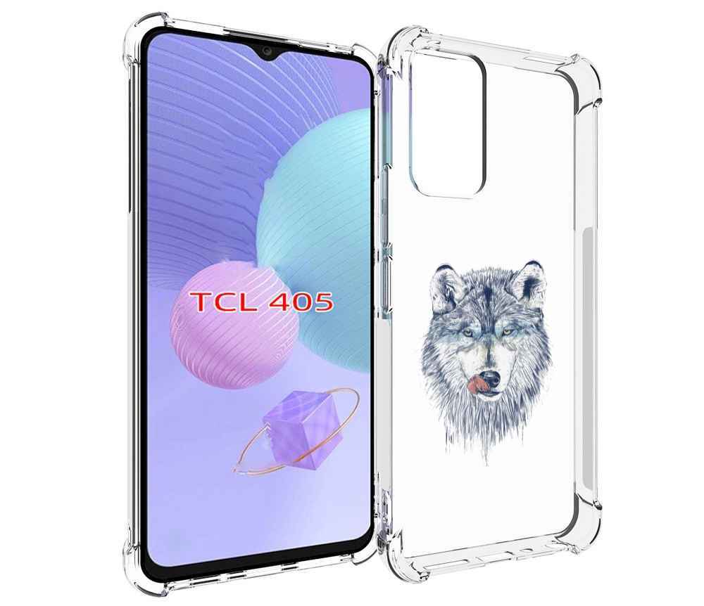 

Чехол MyPads голодгый волк для TCL 405, Tocco