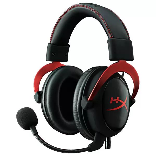 

Проводные игровые наушники HyperX Cloud II Red