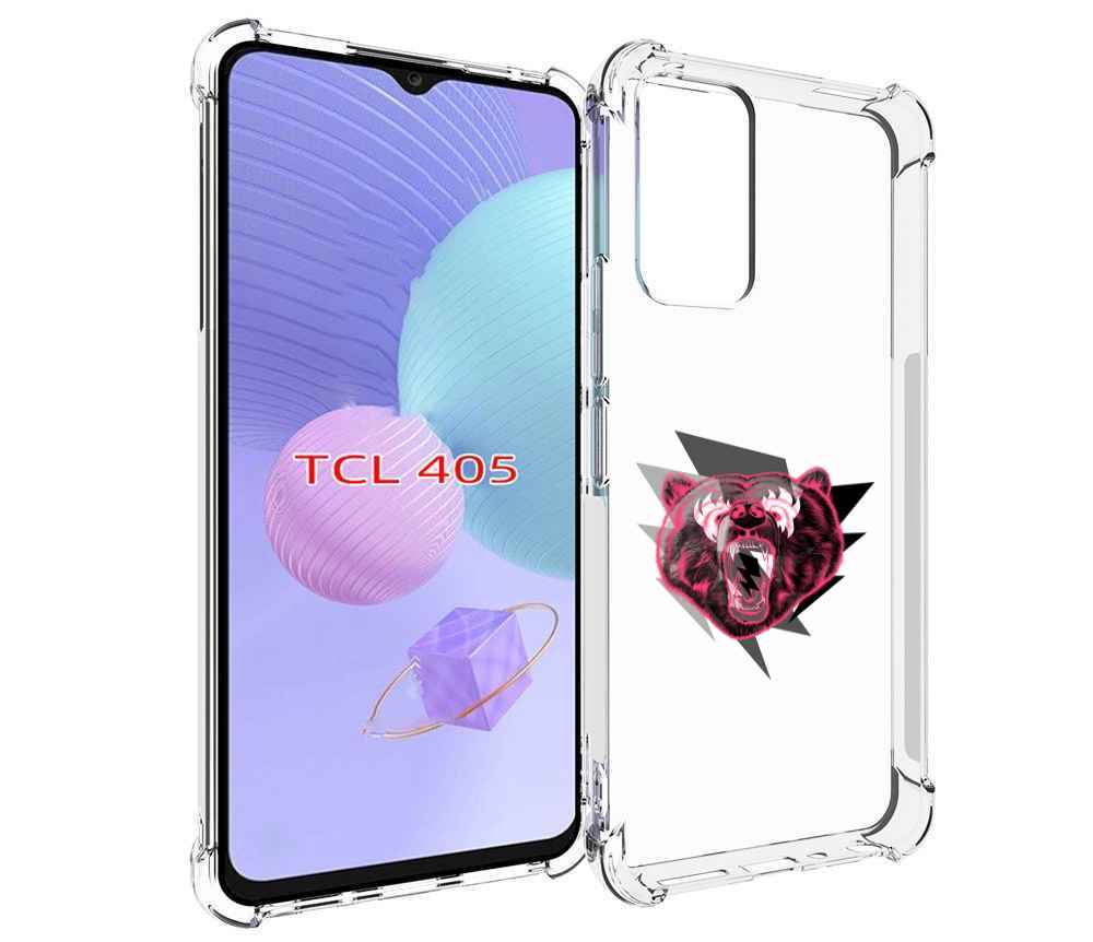 

Чехол MyPads грозовой медведь для TCL 405, Tocco