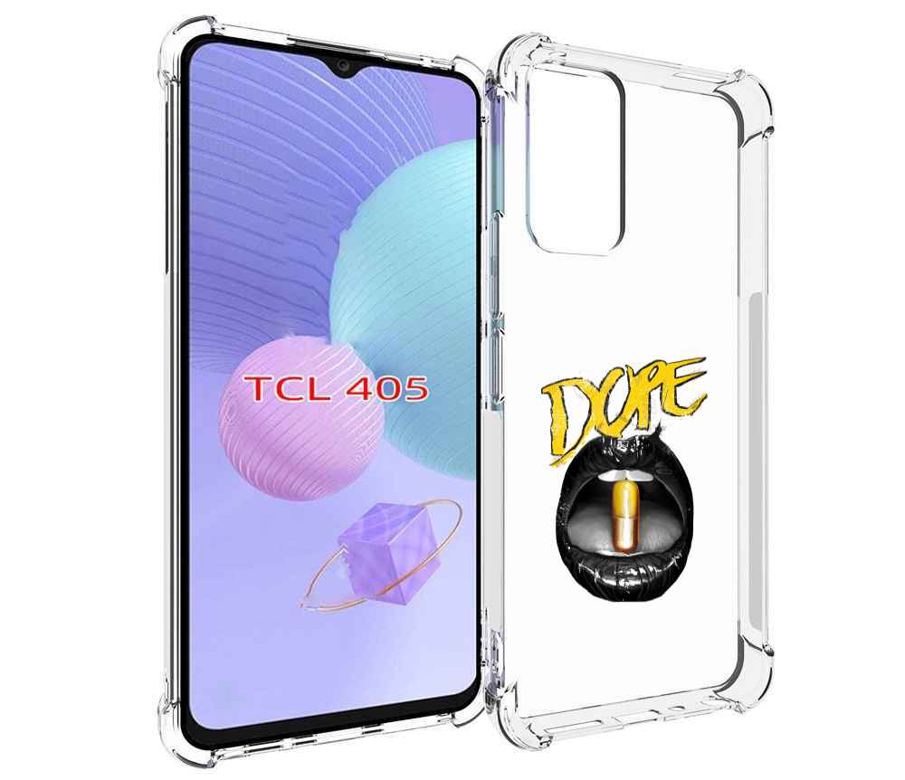 

Чехол MyPads губы для TCL 405, Tocco