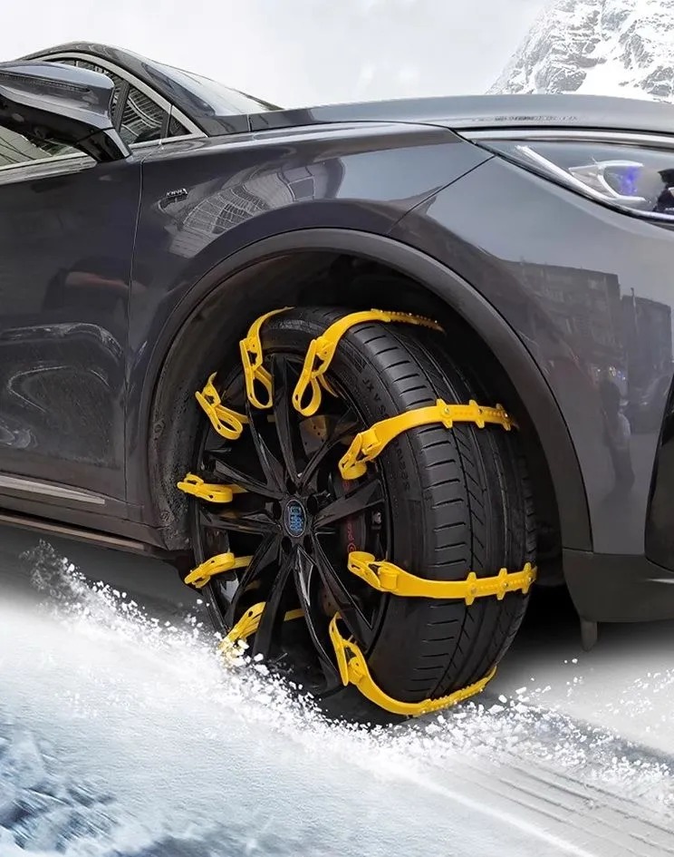 

Стяжки TRIDIPRO антипробуксовочные многоразовые 25мм с металлическими шипами, 40 шт., Желтый