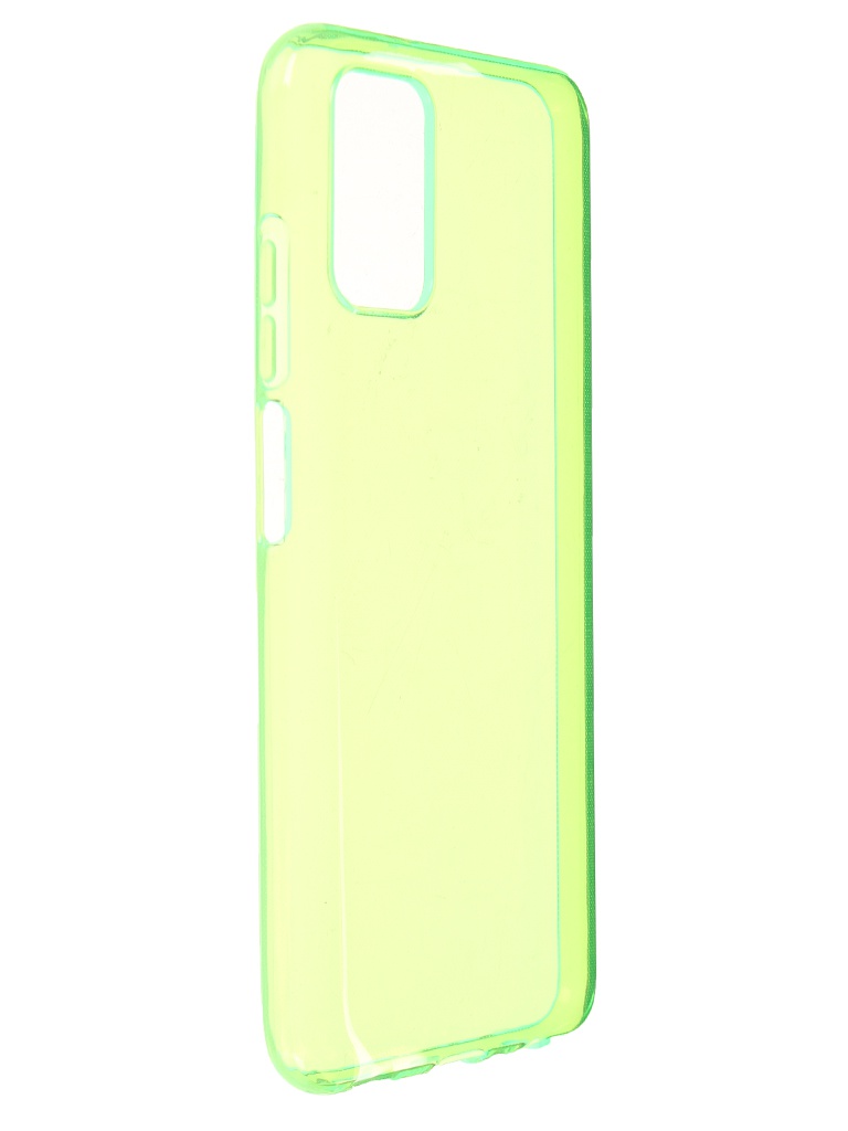 фото Чехол ibox для samsung galaxy a02 crystal silicone neon green ут000027794