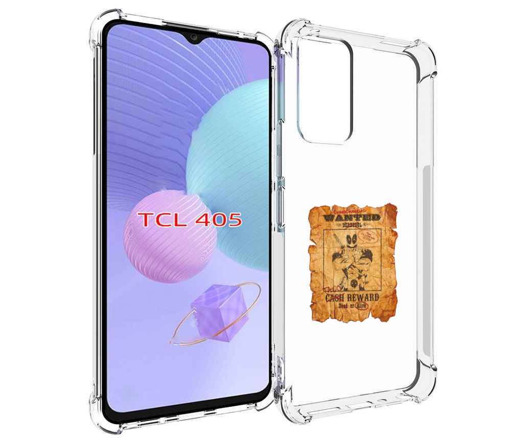 

Чехол MyPads дедпул для TCL 405, Tocco