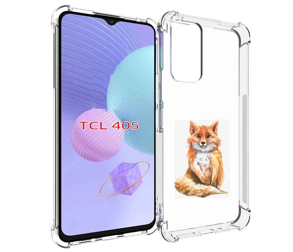 

Чехол MyPads детская лиса для TCL 405, Tocco