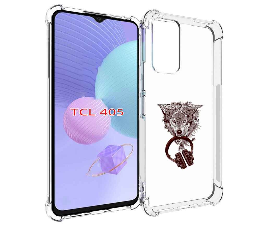 

Чехол MyPads дикий волк для TCL 405, Tocco