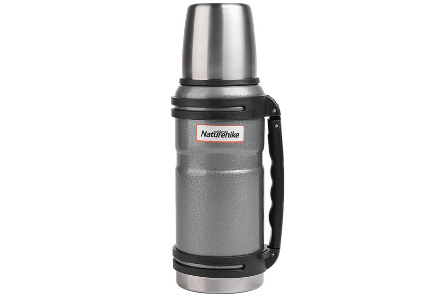 фото Термос naturehike outdoor stainless steel vacuum flask 1л rock gray