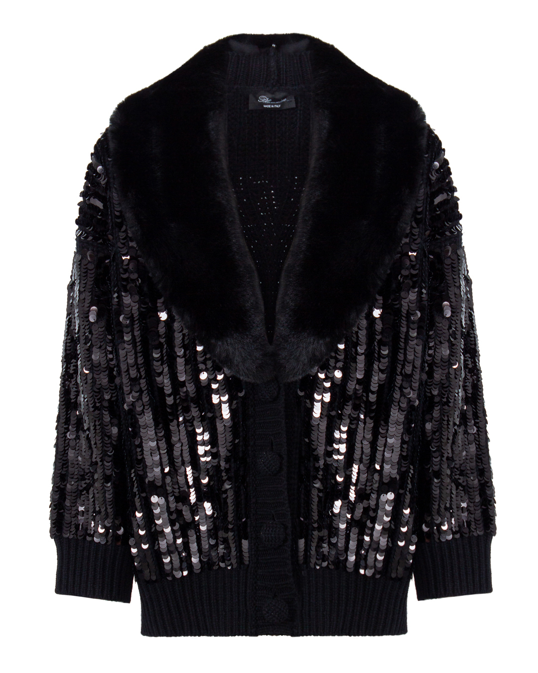 

Кардиган женский Blumarine 2M309S черный S, 2M309S