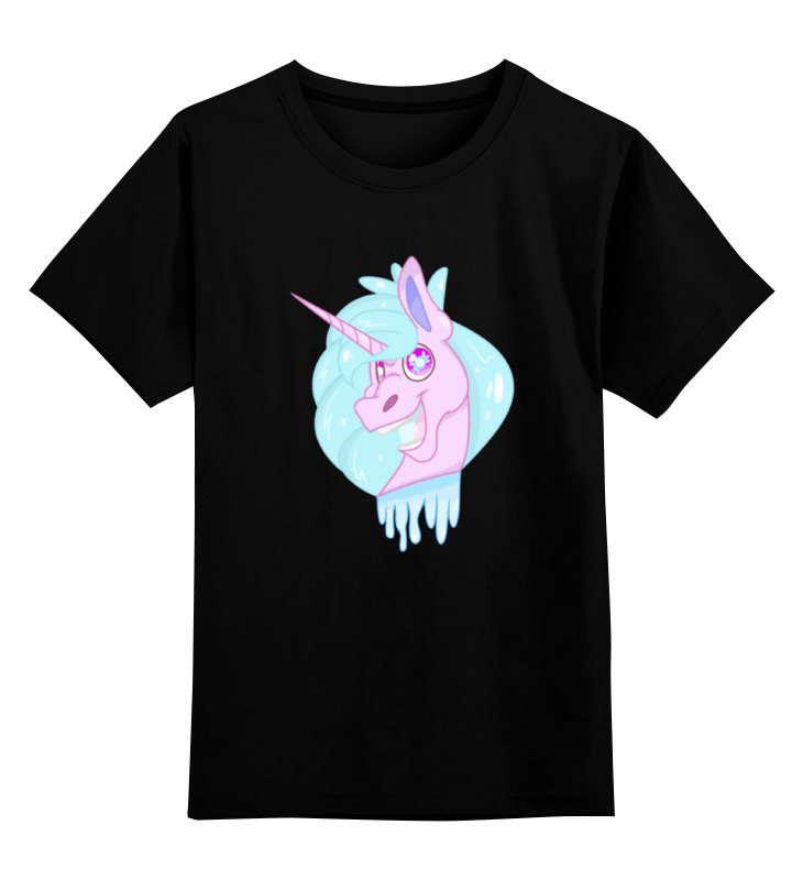 

Футболка детская Printio Единорог (unicorn) цв. черный р. 152, Единорог (unicorn)
