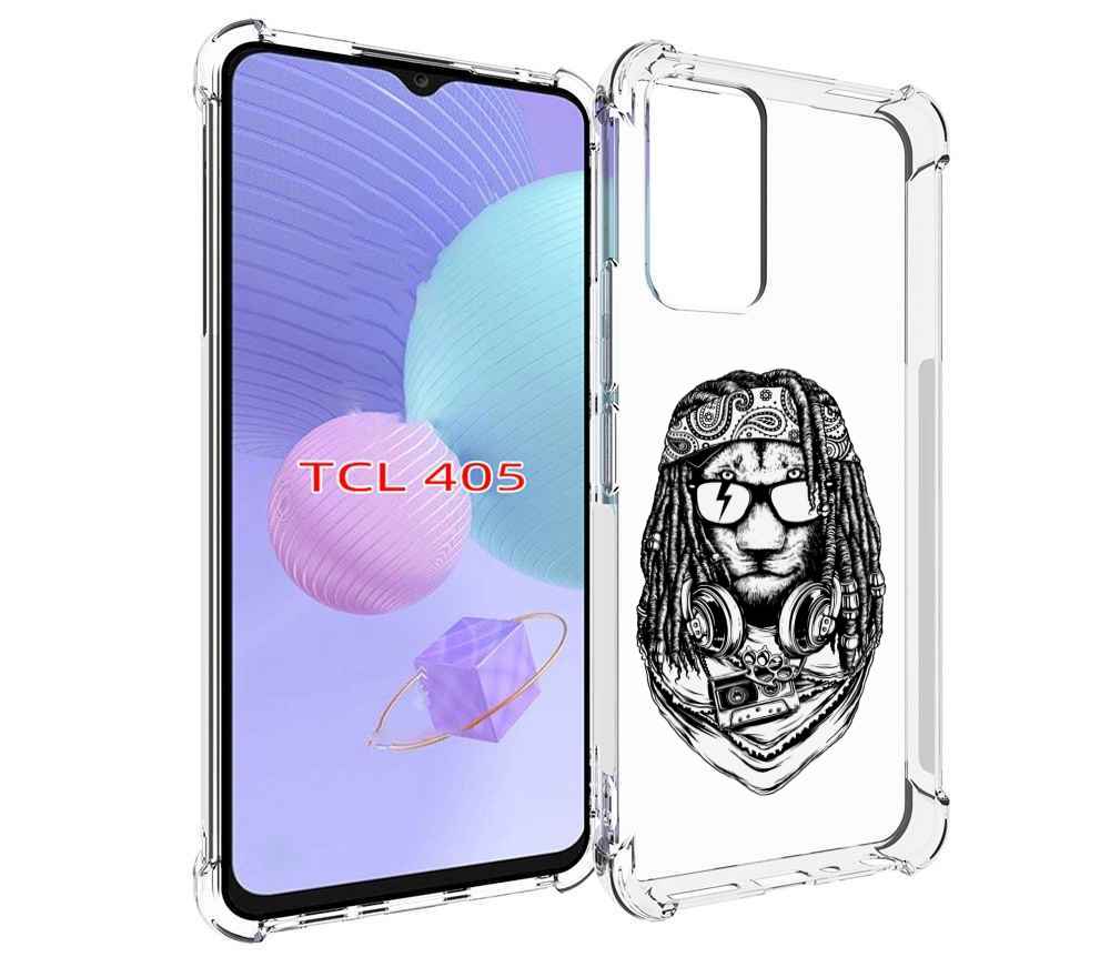 

Чехол MyPads дреды льва для TCL 405, Tocco