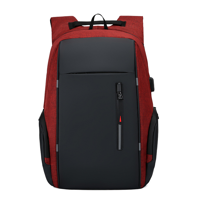 Рюкзак унисекс T-B3286 красный, 47х32х15 см