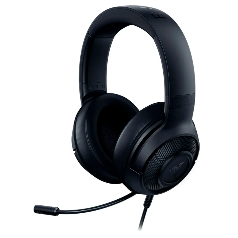 

Игровая гарнитура Razer Kraken X Lite (Black) объемный звук 7.1 Surround, подключение 3,5