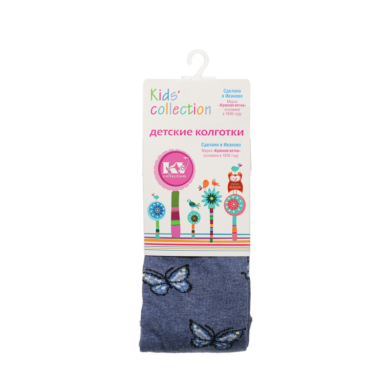 

Колготки детские Красная Ветка Kids Collection, Джинс, 98-104, Синий, Kids Collection