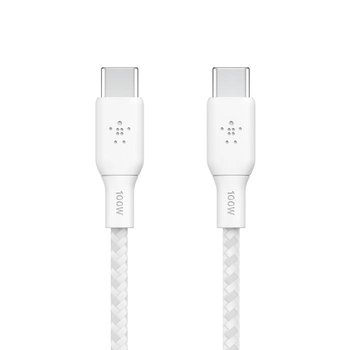 Кабель Belkin BoostCharge USB-C to USB-C Cable, 2M, белый