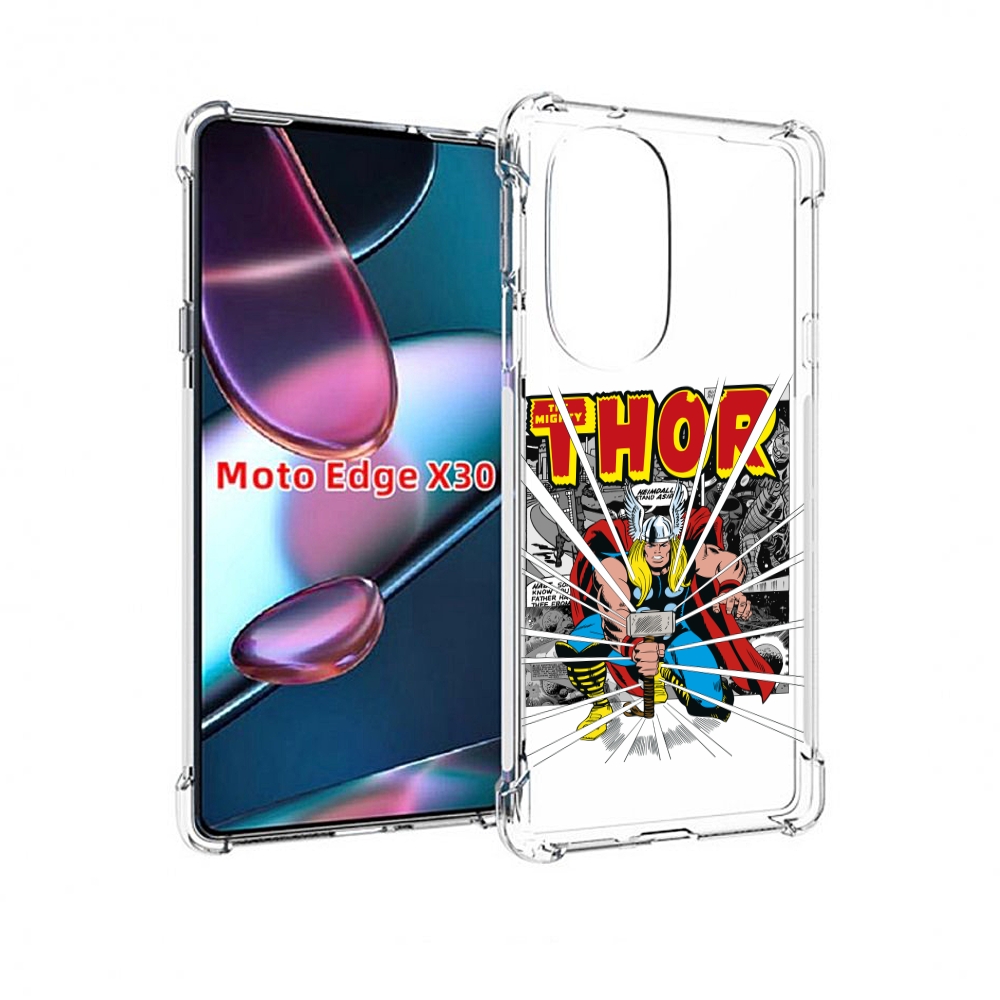 

Чехол MyPads тор рисунок для Motorola Moto Edge X30, Прозрачный, Tocco