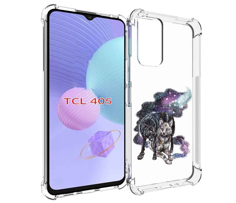 

Чехол MyPads звездные волки для TCL 405, Tocco