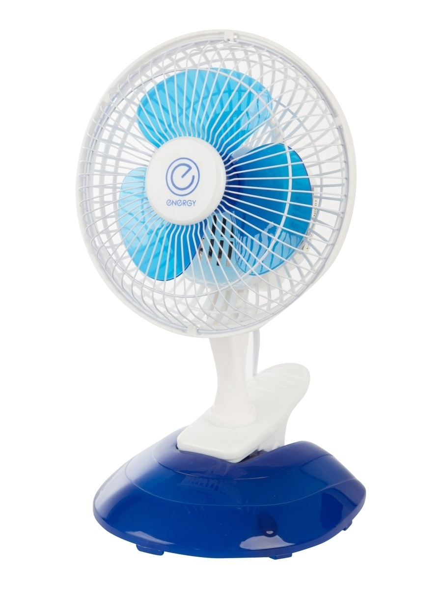 Вентилятор на прищепке Energy EN-0607s белый; голубой вентилятор на прищепке taifun ft 18 белый