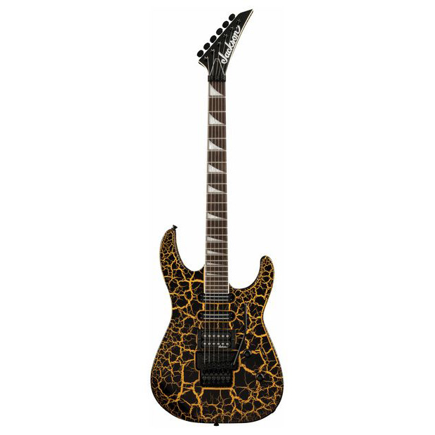 Шестиструнная электрогитара Jackson Soloist SL3X DX Yellow Crackle