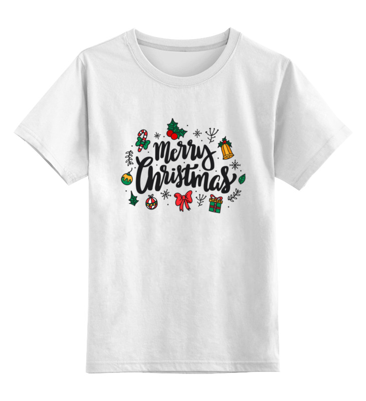 

Футболка детская Printio Merry christmas цв. белый р. 152, Merry christmas