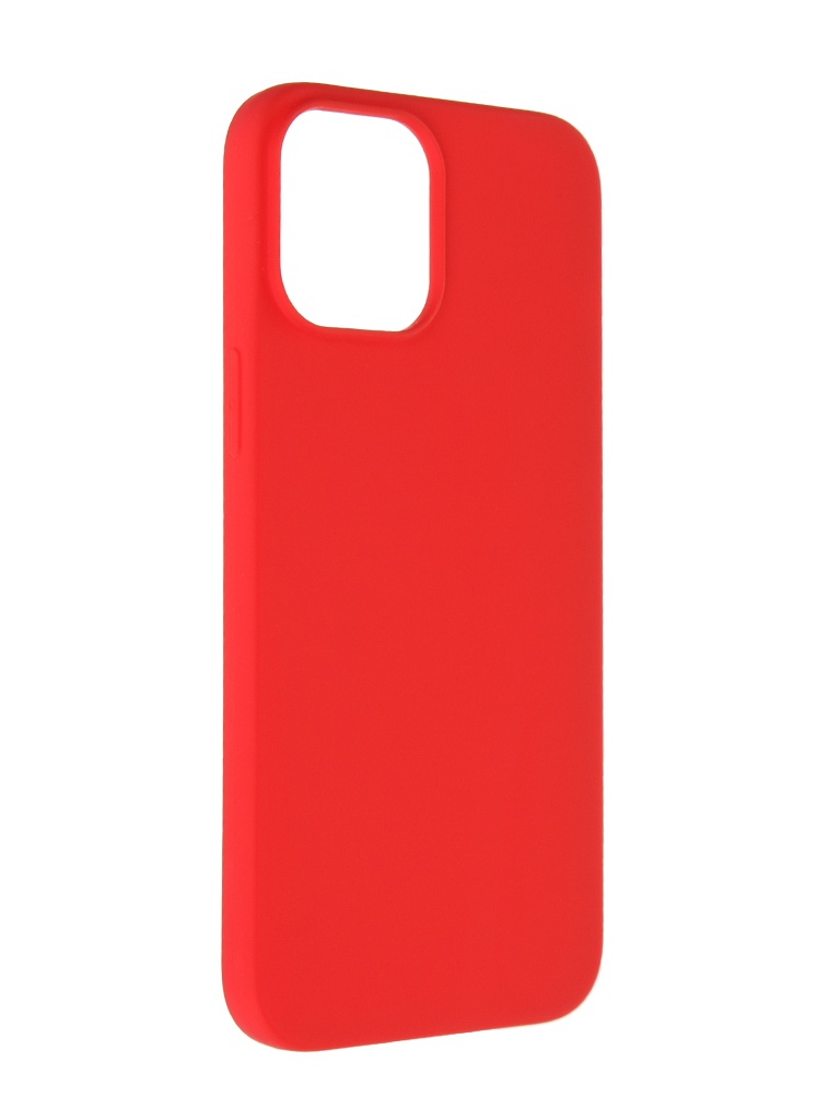 фото Чехол alwio для apple iphone 12 pro max soft touch red asti12pmrd