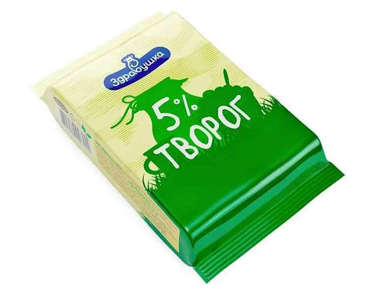 

Творог Здравушка 8% БЗМЖ 180 г