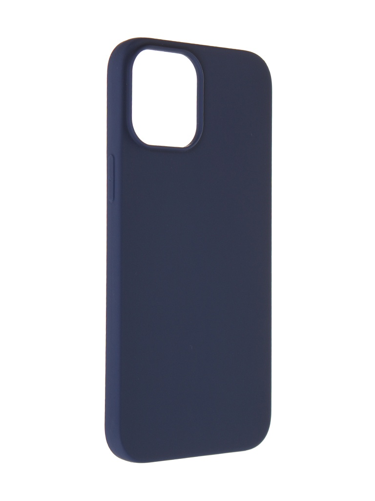 фото Чехол alwio для apple iphone 12 pro max soft touch dark blue asti12pmbl